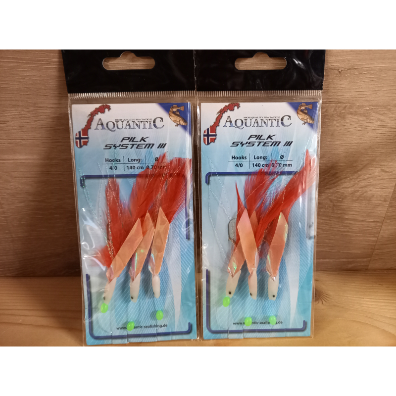 Pilk (Kabeljauw) Systeem onderlijn (4/0) 